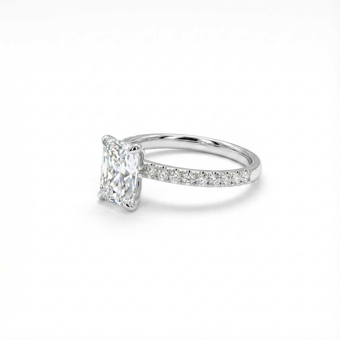Radiant Pavé Ring
